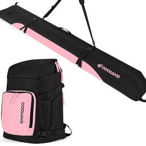 Ski Bag and Boot Bag Combo, Padded 200cm